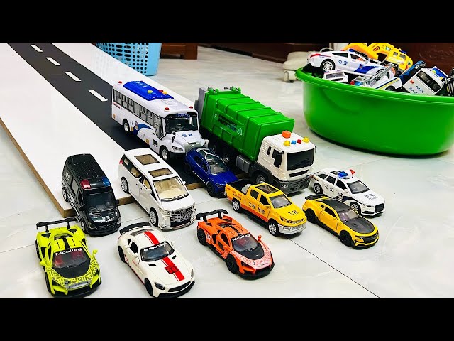 Box Full Of Model Car: Porsche, Nissan, Tesla, Maserati, Peugeot, Volvo, Renault, Subaru, Lexus