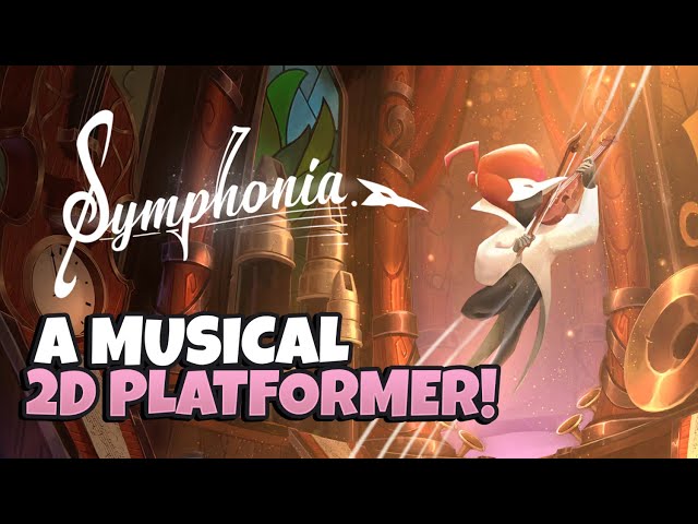 SYMPHONIA is a musical platformer that replaces violence with violins