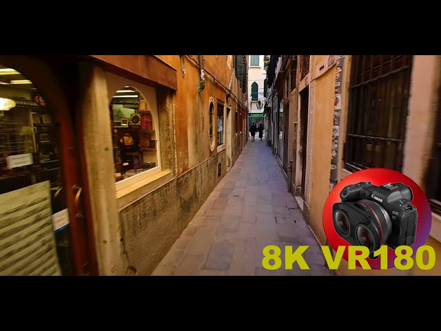 HISTORIC BACK STREETS of Venice. I dont care if I get lost ITALY 8K 4K VR180 3D Travel