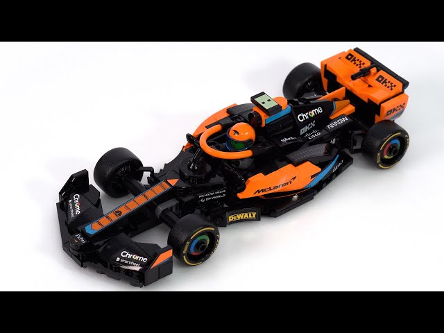 LEGO Speed Champions McLaren Formula 1 Race Car 76919 review! It's crazy good, but not flawless