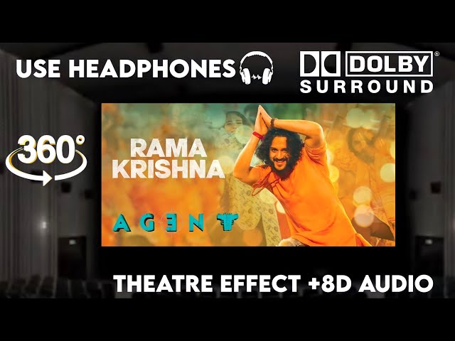 Rama Krishna |Theatre Experience Dolby Atmos  Surround  sound  8D Audio  | Agent | Akhil Akkineni