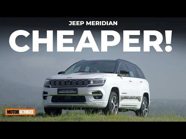 2025 Jeep Meridian: 6 lakhs cheaper!