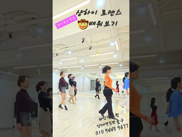 Shanghai Romance(샹하이 로맨스) Line Dance Tutorial l Phrased Improver l Linedancequeen l  설명영상