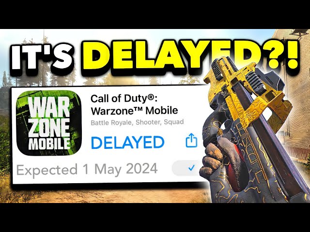 WARZONE MOBILE MIGHT BE DELAYED TO 2024... (LATEST NEWS)