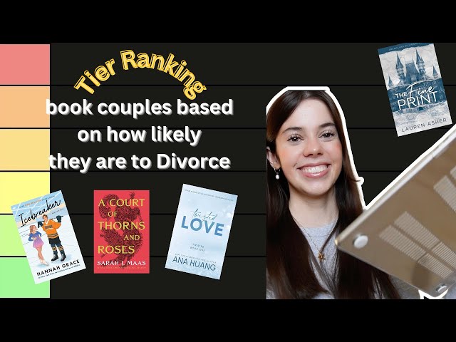 ranking BookTok couples based on how likely they are to get a divorce