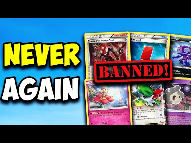 Every Banned Pokemon Card And Why They Are Banned