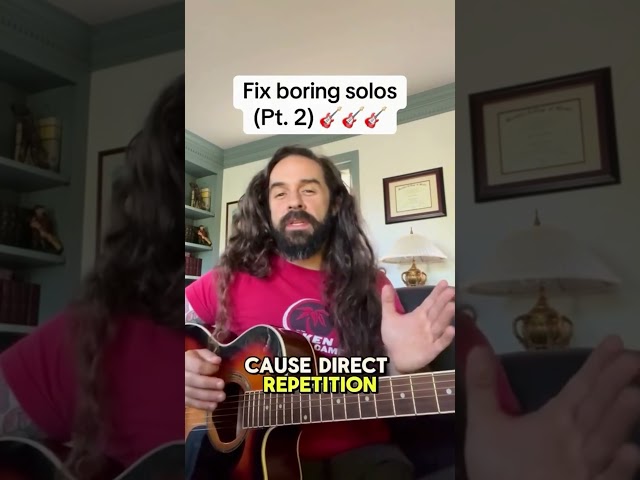 Fix Your Boring Guitar Solos!