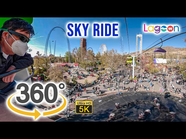 5K VR 360 Sky Ride On Ride Ultra HD POV Lagoon 09-27-2020