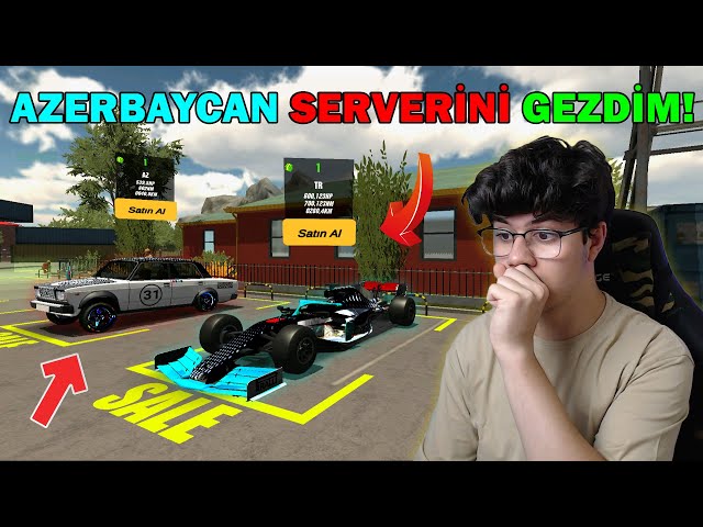 I VISITED THE AZERBAIJAN SERVER!! *NEW SERVER* (CAR PARKING MULTIPLAYER!!!)