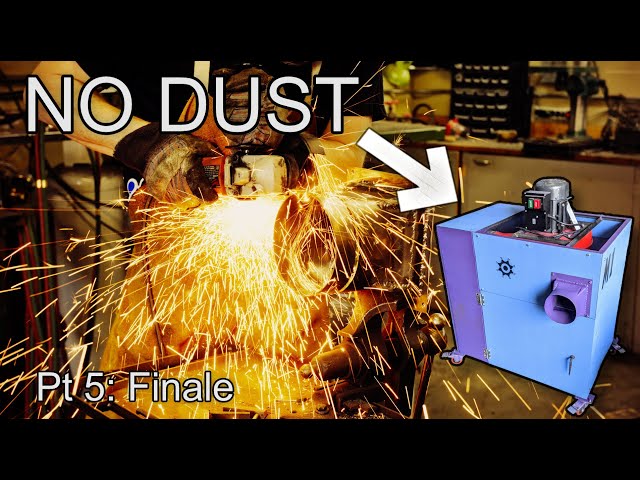 Making a Metal Dust Collector: Part 5 - Ready for action (2.5K HDR)