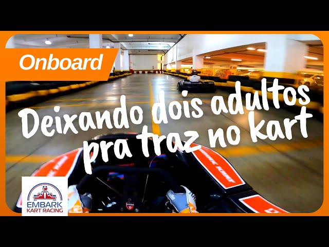 Câmera Onboard da corrida no Embark Kart em São Vicente com o Rafa Filgueira do @instantevolante