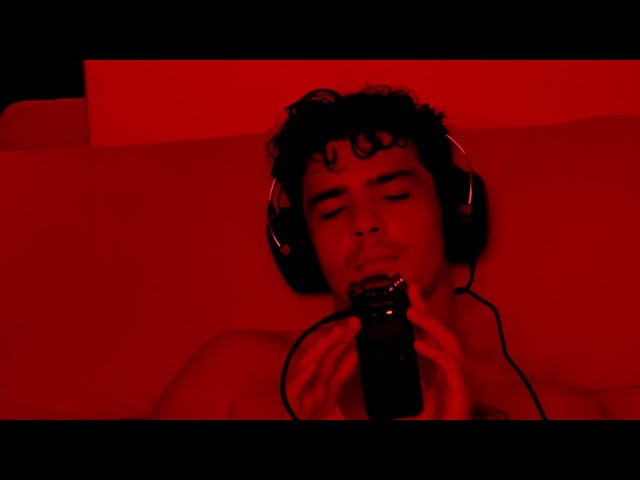 Dark Red Light Tascam ASMR ♥️