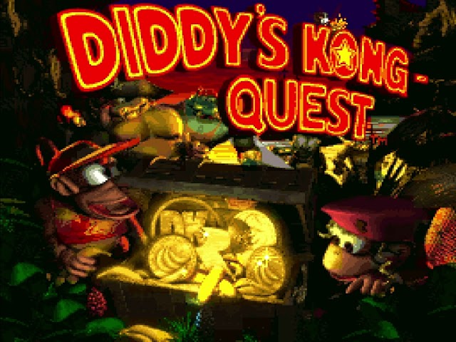 Donkey Kong Country 2: Diddy's Kong Quest (SNES, 1995) - Intro (original format TV, HD 60ᶠᵖˢ)