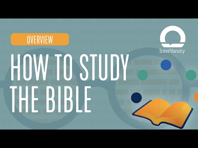 InterVarsity Bible Study Method - Inductive Study Overview