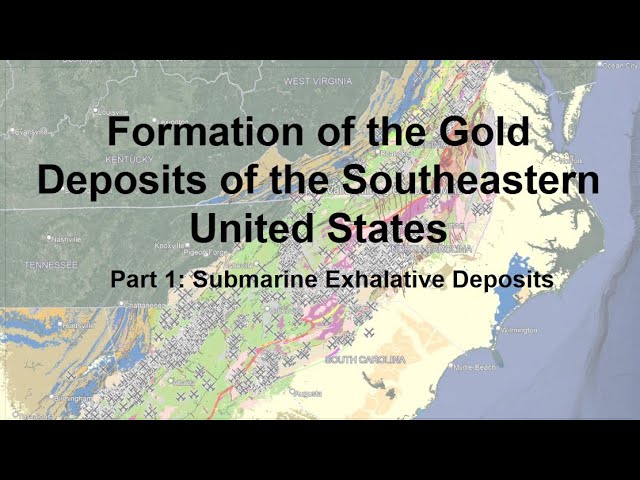 How the Gold Deposits of the Southeastern United States Formed: With tips to find new deposits!!