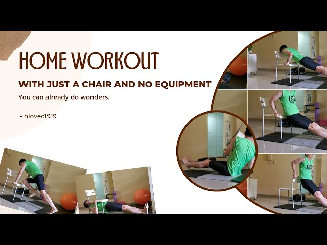 HEALTH | Killer Workouts You Can Do at Home with Just a Chair!