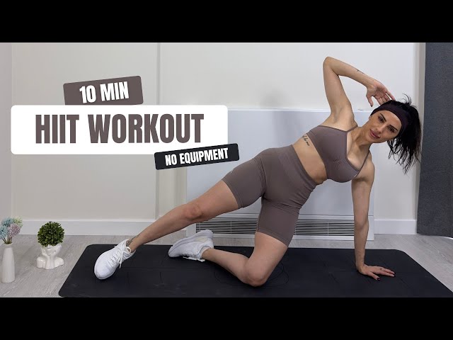 10-Minute HIIT Blast: Burn Fat & Feel Energized! | No Equipment