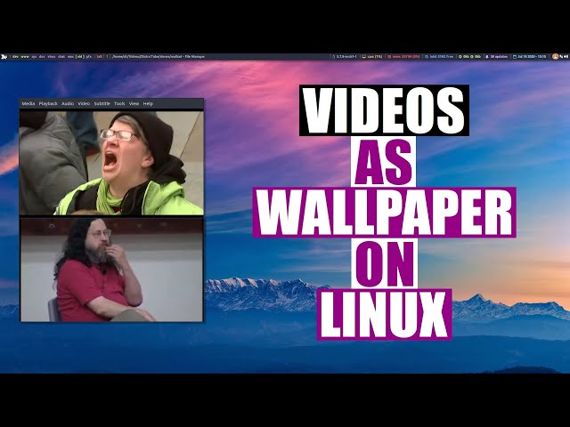 Customize Your Linux Desktop With A Video Wallpaper