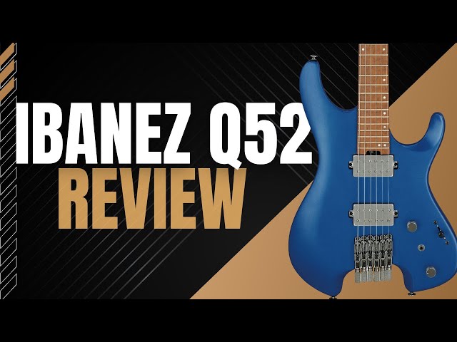 Ibanez Changed the Game.. Ibanez Q52 Headless Guitar Review