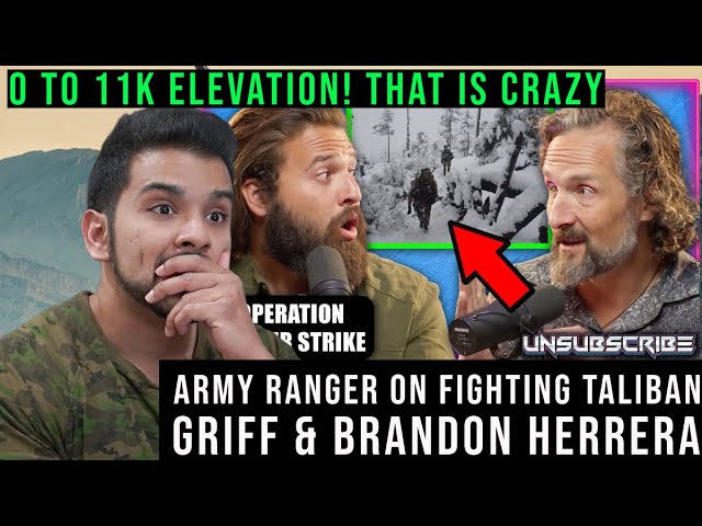 Army Ranger On Fighting The Taliban ft. Griff & Brandon Herrera | Unsubscribe Podcast Clips