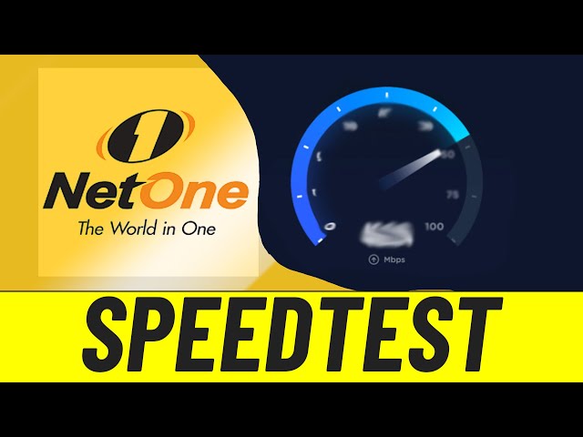 NetOne Zimbabwe 4G LTE Internet Speedtest