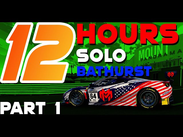 2022 // Part1 - SOLO Bathurst