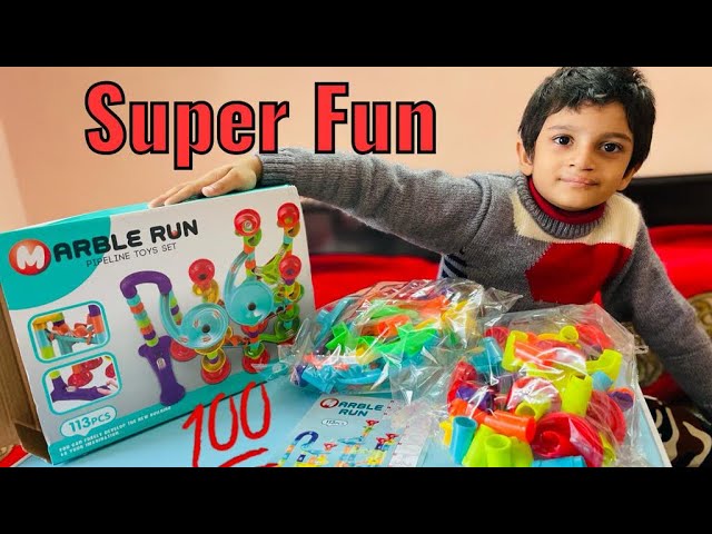 STEM Building block |Marble Run set  |Educational toy for Kids #toyskids