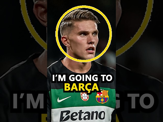 Viktor Gyokeres: Premier League Battle or Barcelona Move? 😱⚽ #Gyokeres #Barcelona