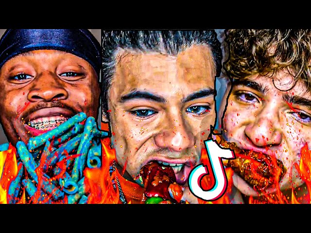 EXTREME Hot 30 Min Spicy Food TikTok Compilation 🥵🌶