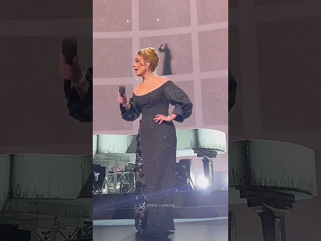 Adele's Funny Moment: Forgets Lyrics Onstage! 😂 #shorts #adele