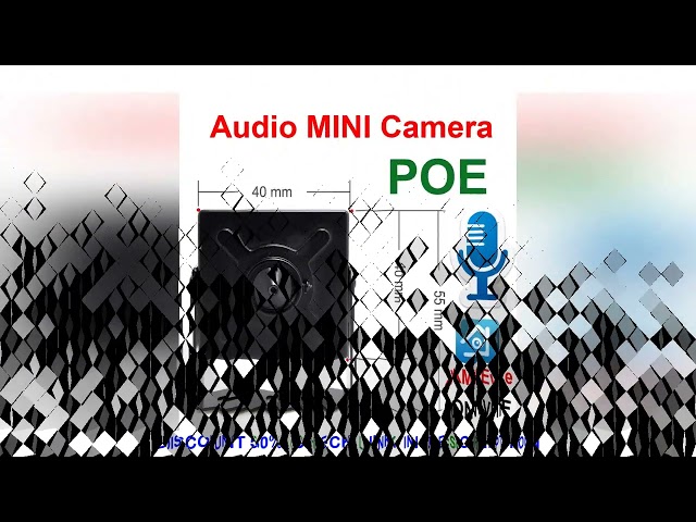 Audio Mini Ip Camera 720P 960P 1080P Hd POE Cctv Security Video Surveillance 2MP Indoor Home Surveil