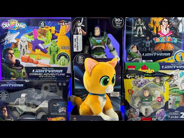 Disney Pixar Lightyear Toy Collection Unboxing Review | Talking Buzz Lightyear Action Figure