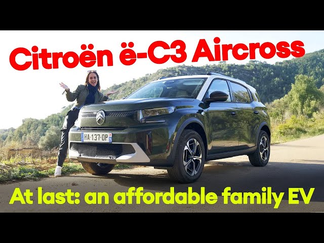 Citroen e-C3 Aircross: The £22k Family EV That Changes EVERYTHING!