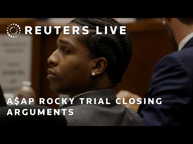 LIVE: A$AP Rocky trial continues with closing arguments