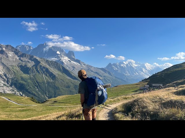 9 Days Wild Camping in the European Alps - Backpacking The Tour Du Mont Blanc