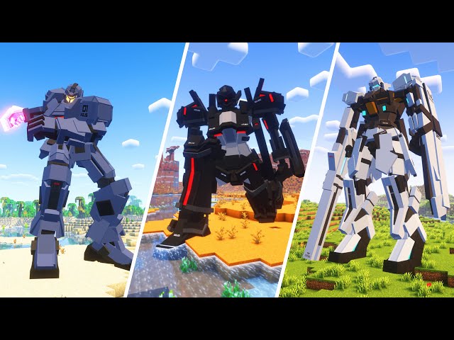 Minecraft Mod News: A SUPER COOL Mecha Mod !