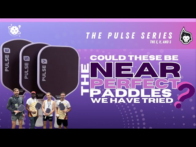 Could the Pickleball Apes Pulse Series Be Near PERFECT Paddles?! | Pickleball Paddle Review