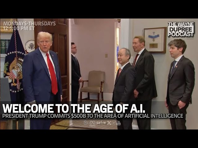 E2027: Trump's AI Investment: Project Stargate 1/22/25