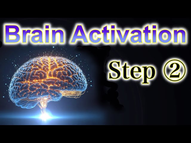 【 Brain Activation Step ② 】Healing to improve cranial nerve blockage