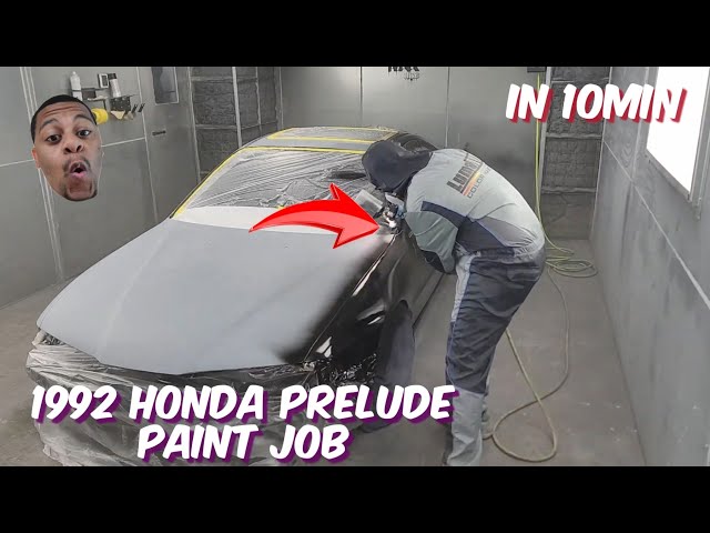 How to paint a Honda Prelude. | Amazing transformation!!!