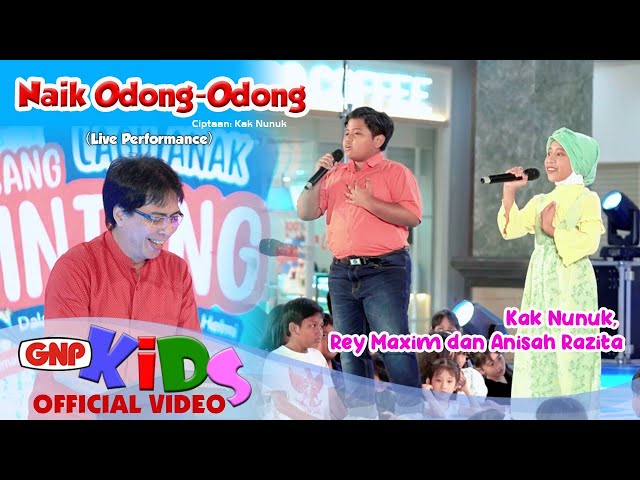 Naik Odong-Odong – Kak Nunuk, Rey Maxim, Anisah Razita | Live Perform | Lagu Anak Indonesia Populer