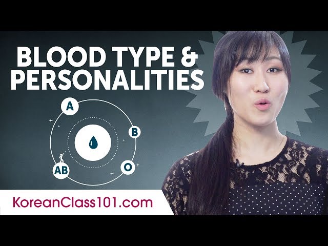 What Your Blood Type Says About Your Personality in Korea?