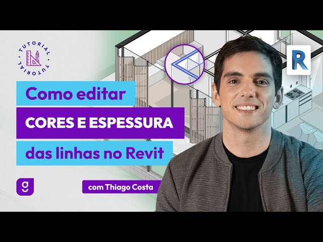 ESPESSURA, COR, ESTILO, COMO EDITAR E CRIAR LINHAS NO REVIT!