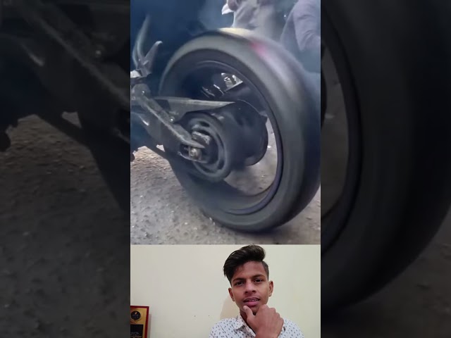 MRF ka tyre be like fatega nahi saala😱| Burnout!! @MehrabSheikh #shorts #youtubeshorts #ktm #vlog