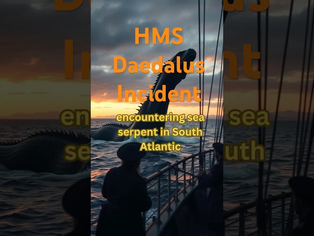 HMS Daedalus Incident #shorts #shortsfeed #shortsvideo #shortsviral #short #sea #serpent #facts