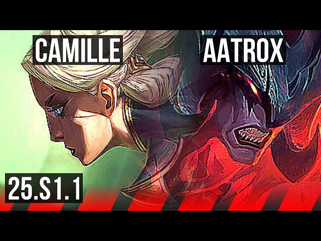 CAMILLE vs AATROX (TOP) | NA Master | 25.S1.1