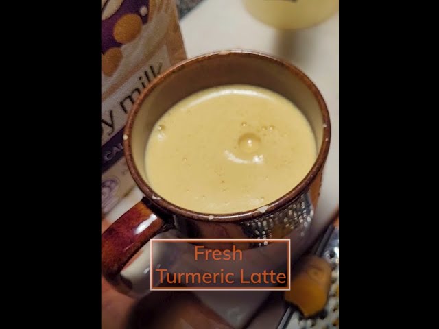 How To Make a Turmeric Latte