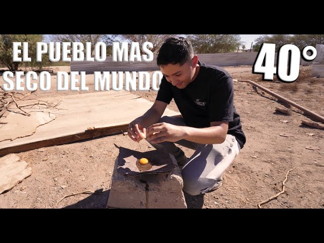 Cocinando UN HUEVO en QUILLAGUA