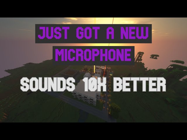 update #1: Just got a new microphone and now my voice sounds 10x better!