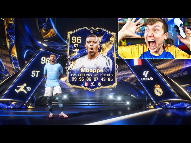 TOTY MBAPPE IN A PACK!! *WORLDS FIRST* (EA FC 25)